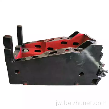 Alat wesi cnc mesin cnc counterweight plate